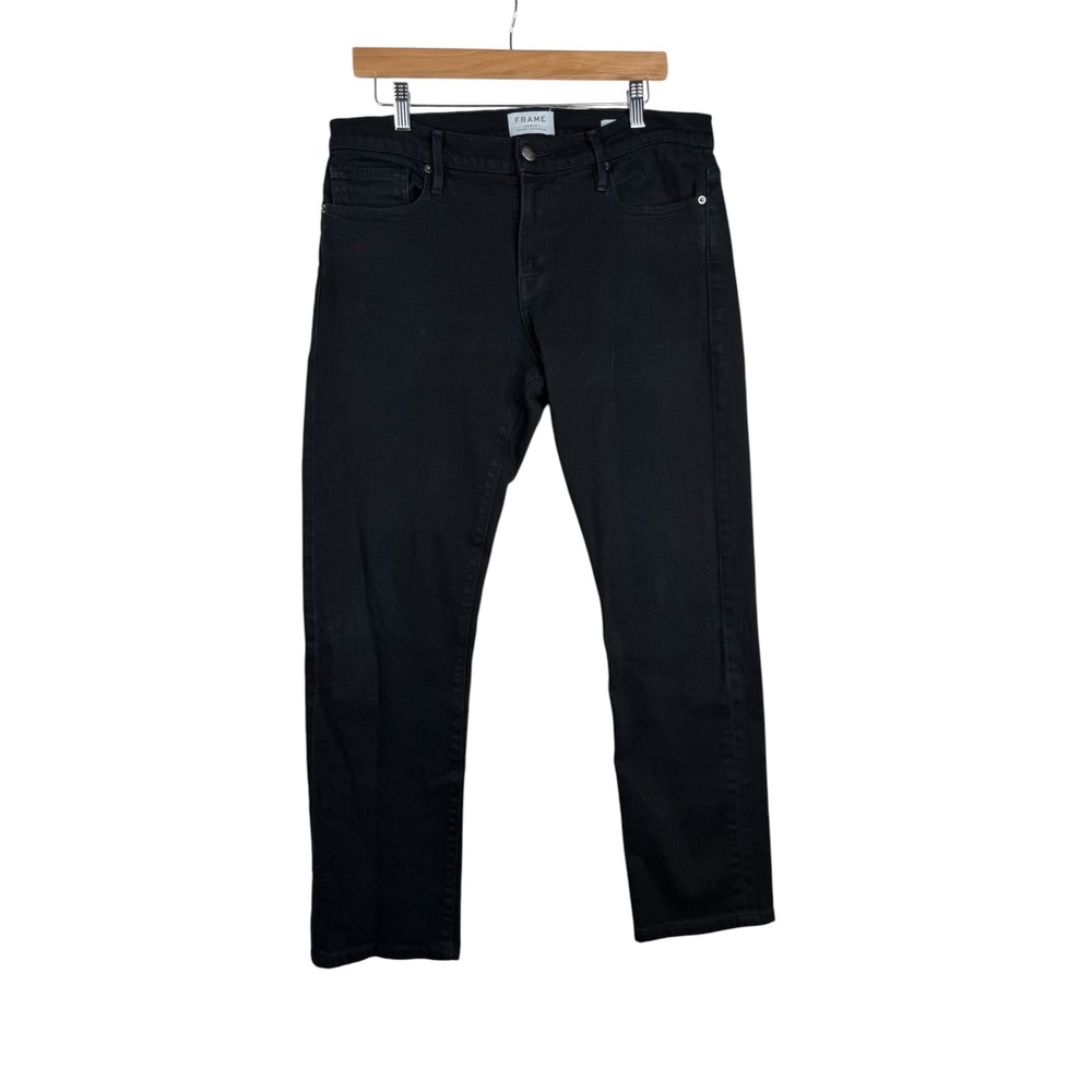 Frame L'homme Slim Jeans size 32 Black Style: MLH760
